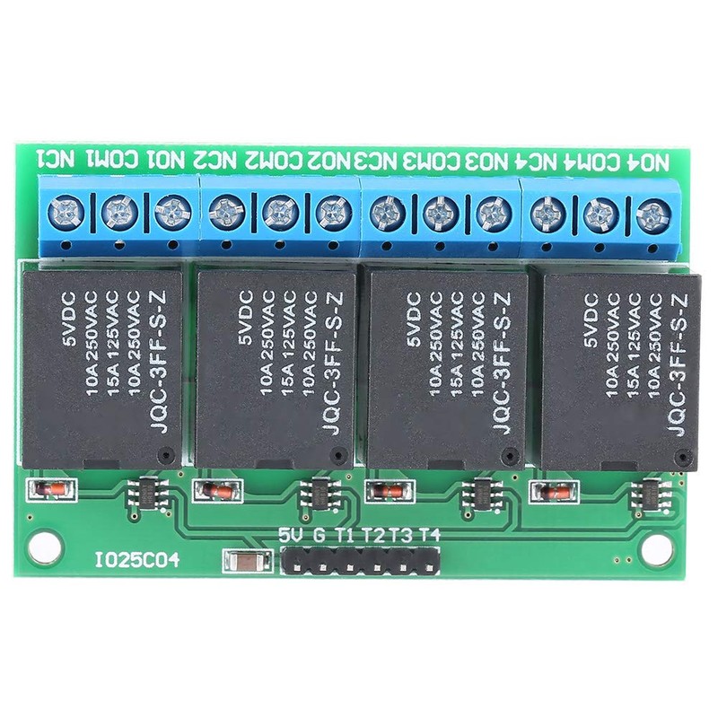 4 Channels Bistable Impulse Relay DC 5V Bistables Relay Low