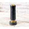 Gilmour 1 Pattern GARDEN WATER HOSE SPRAY SOLID BRASS TWIST NOZZLE W Rubber Grip