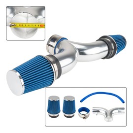 Torchtree Cold Air Intake Kit with Filter Heat Shield for 1997 1998 1999 2000 Corvette 5.7L V8 (Blue)