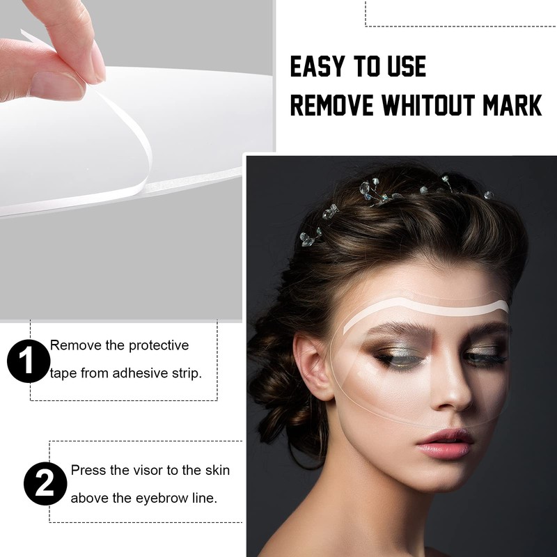 Clear Face Visor for Microblading, Permanent Makeup, Eyelash Extension, Eye