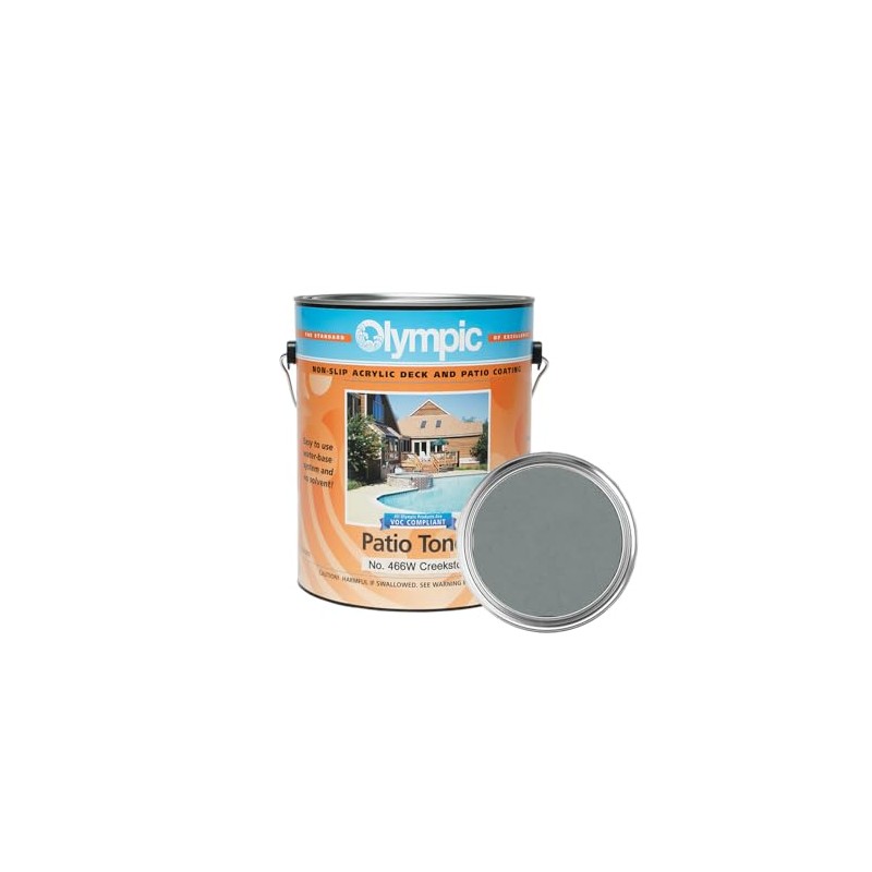 Olympic Patio Tones - Creekstone - 1 Gallon - Non-slip