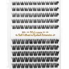 Self Adhesive Eyelashes Cluster, 1 Set Mixed Length Individual False