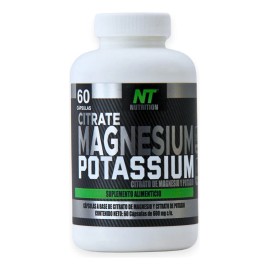 Nutrition Citrato Magnesio Potasio Caps Sabor