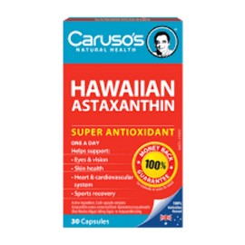Caruso's Natural Health Hawaiian Astaxanthin 30 Capsules