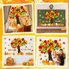 Gersoniel 81 Pcs Fall Thanksgiving Tree Bulletin Board for Classroom