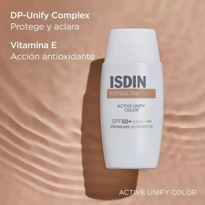 Bloqueador Foto Ultra 100 Isdin Active Unify Color Spf 50