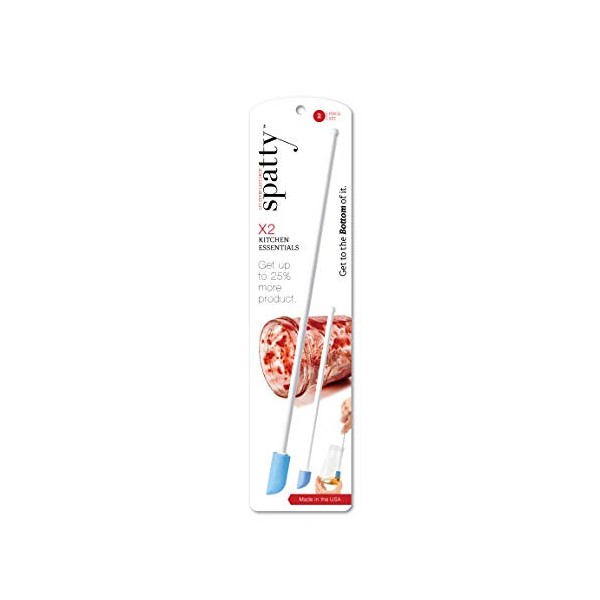The Spatty & Spatty Daddy Last Drop Spatula, Two Piece
