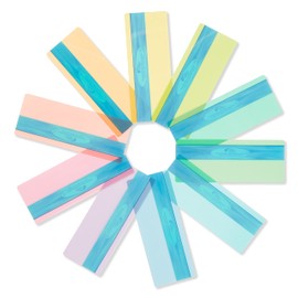 Crossbow Education The Original Duo Reading Ruler Overlays - Multi-Color (Pack of 10) Dyslexia and Visual Stress Specialists