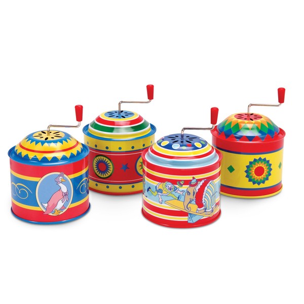 Tin Music Boxes Toy (each item sold separately)