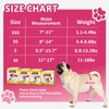 Dono Dog Diapers Female, Disposable Doggie Diapers, Super Absorbent Puppy