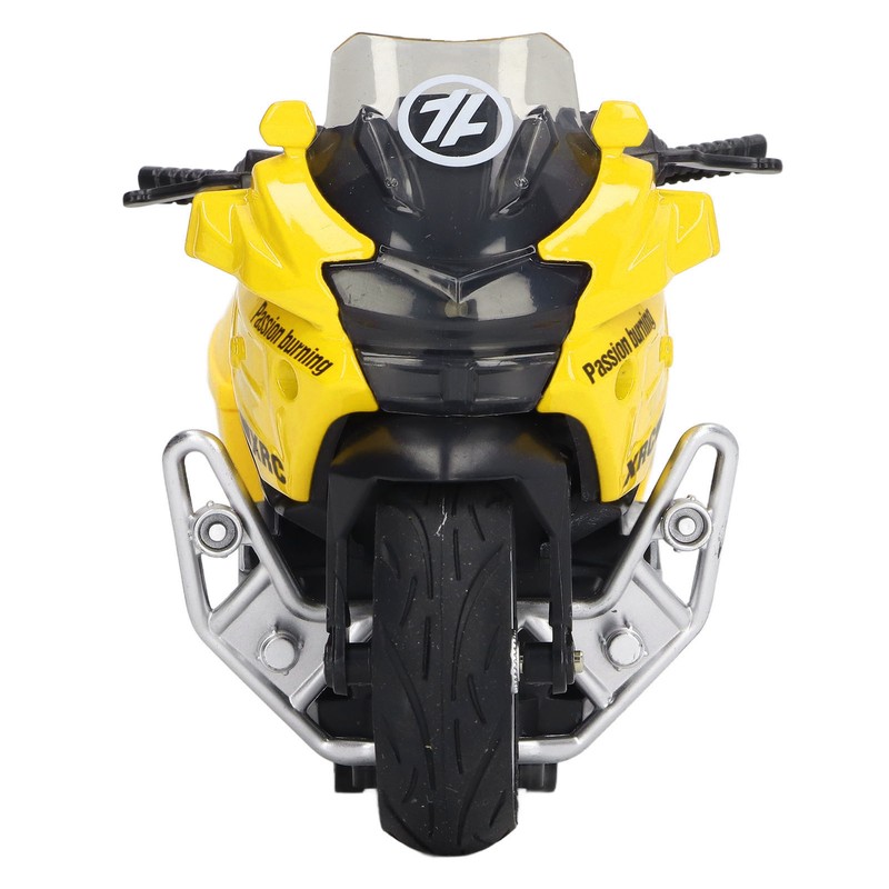 1:16 Scale Motorcycle Toy Alloy Sound Light Educational Portable Motorcycle