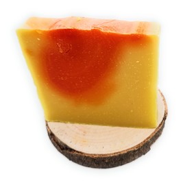 Bratapfel Seife, handgemacht, vegan, warm, fruchtig mit Kakaobutter, 95 g