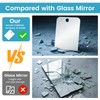 Xuzimaoyi Fogless Shaving Mirror for Shower - Lightweight Acrylic Wall