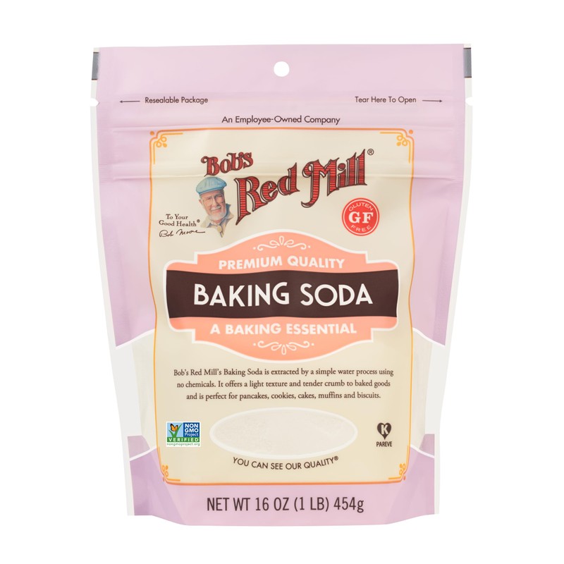 Bob's Red Mill Baking Soda, 16oz (Pack of 4) -