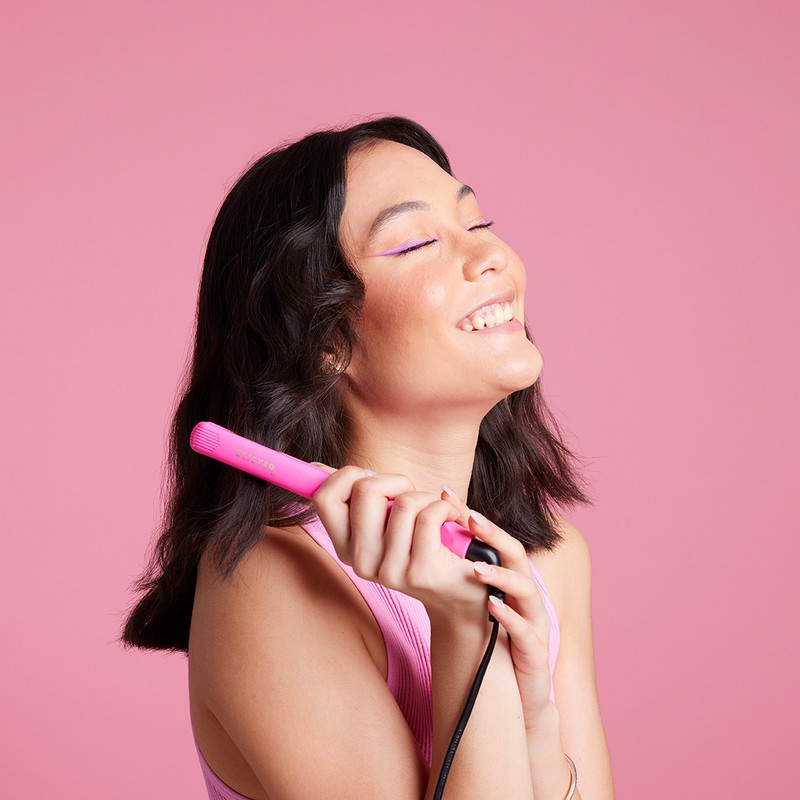 Glister Mini Travel Tourmaline Straightener 13mm - Ultra Violet