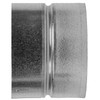 HVAC OV Galvanized Steel Coupling - 4" Inch Fit -