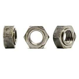 M8 Hexagon Weld Nuts Plain Steel DIN 929 (Pack of 20)