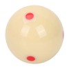 Alomejor Red Dot Spot Pool Ball, 2.25" White Match Ball