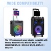 15V Power Supply Compatible with Moukey Karaoke Machine for MTs10-1