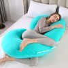 yoyomax Pregnancy Pillows, C Shaped Full Body Maternity Pillow Memory