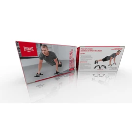 Everlast Inclined Push-Up Stands - Ergonomic Design, Lightweight & Portable, Non-Slip Foam Grips, Perfect Push-Up Handles for Home Fitness, Gym Gear, Callisthenics, Pilates, Travel & At-Home Workouts