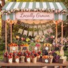 Domensi 405 Pcs Locally Grown Baby Shower Farmers Market Decorations