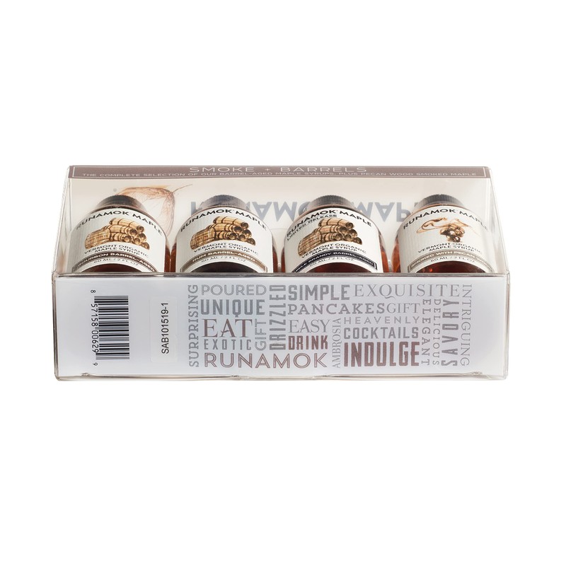 Runamok Organic Maple Syrup Sampler | Smoke + Barrels Vermont