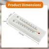 WYZworks Thermometer Hide a Key, Outdoor Hidden Storage Compartment for