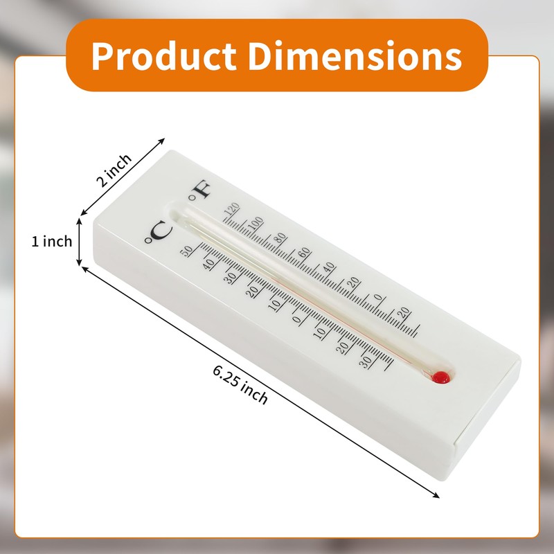 WYZworks Thermometer Hide a Key, Outdoor Hidden Storage Compartment for