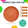 Homienly 10 inch Wheat Straw Dinner Plates Set of 8