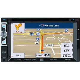 Dual XNAV267BT 6.2" LED Backlit Double DIN Car Stereo w/Navigation and Bluetooth