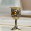 Kichvoe Medieval Cup 2pcs Chalice Goblet Royal Celebrations Wine Communion