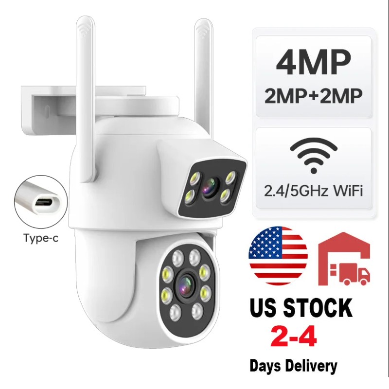 2025 Wifi Smart Mini Home Camera 4MP HD Night Vision