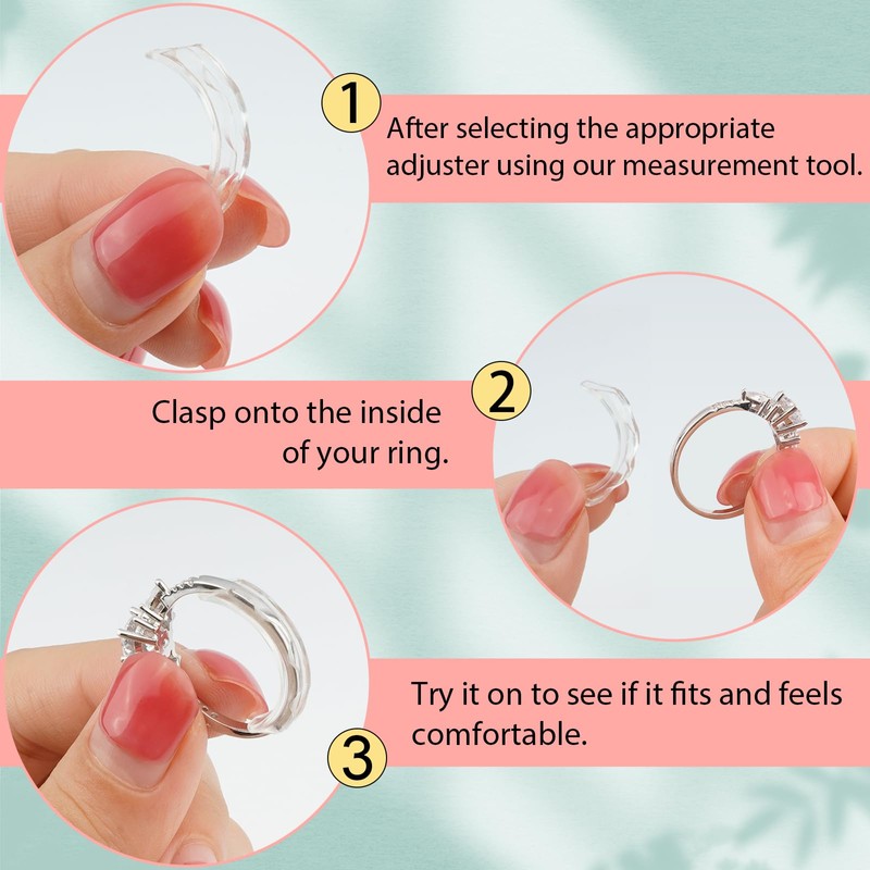 Ring Sizers for Loose Rings Ring Guards for Loose Rings