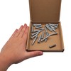 SKIR'CO (Pack of 20) Zinc Plated 7.5 x 42mm Concrete