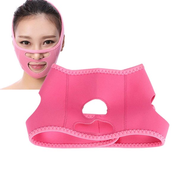 V-shaped Facial Lifting Tools Facial Lifting Mask Thin Facial Bandages V-Face Lifting Belt Band for Women Eliminates Saggy Skin Lifting Firming Anti-Ageing