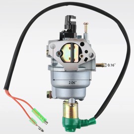 Carburetor for Harbor Freight Predator 420CC Portable Generator 69671 68530 68525 69672 69674 68529 68526 13HP 14HP 15HP 16HP RATO R420-III 7000 8750 Watt Carb with Fuel Filter Line Gaskets