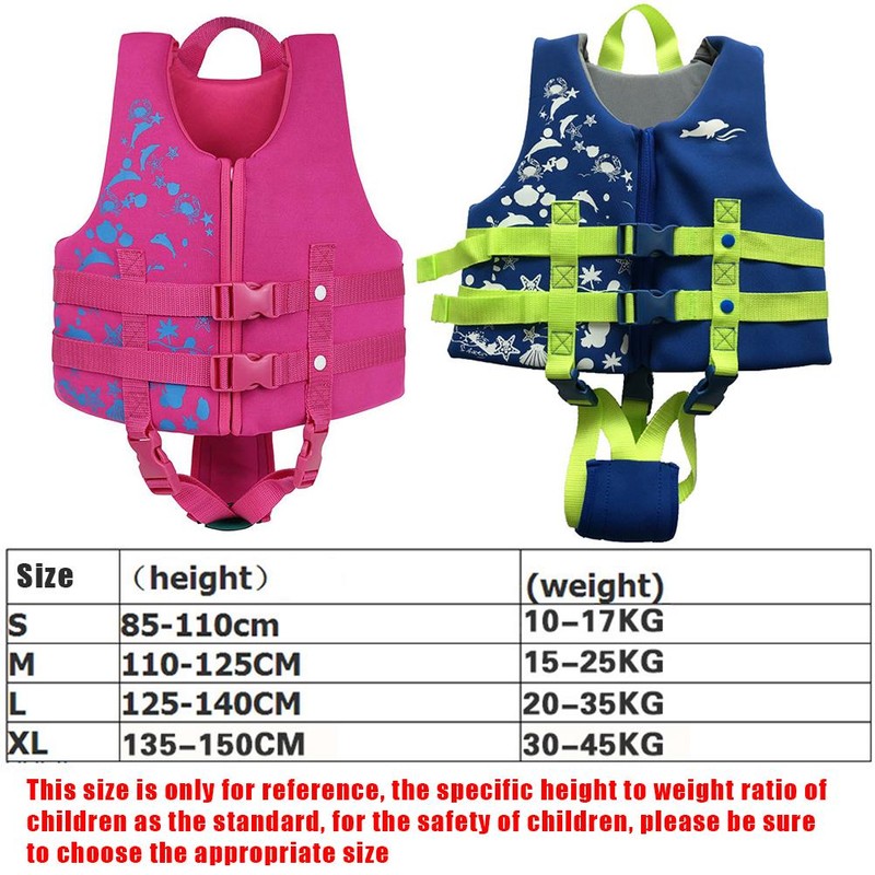 Children Swim Vest Floaties Kids Vest Flotation Swimsuit Swimwear with