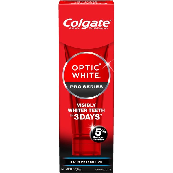 Colgate Optic White Pro Series Whitening Toothpaste with 5% Hydrogen