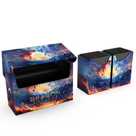 Awaken Realms Dragon Eclipse Combat Deck Box - Premium Hardcover Album Featuring Stunning Artwork, Immerse Yourself in The World of Dragon Eclipse, Made
