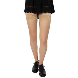 MANA MANA Fishnet Stockings - Comfortable and Fashionable Hold-Up Stockings for Women | Trendy Hold-Up Stockings for Any Occasion | Many Colours for Any Outfit | Perfect for Every Woman, natural