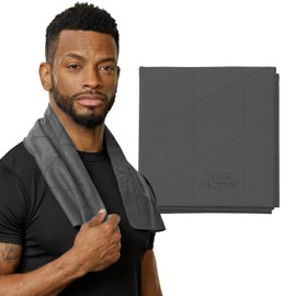 COLD FACTOR - Toallas de enfriamiento para deportes, envolturas de cuello refrescantes, toalla fría para correr, entrenamiento y uso al aire última intervensión, con UPF 50+, suave, lavable a máquina