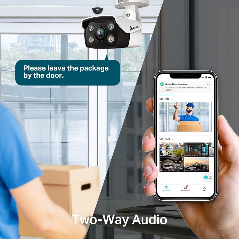 TP-Link Cam Outdoor Bullet 4MP VIGI C340 (4 mm)