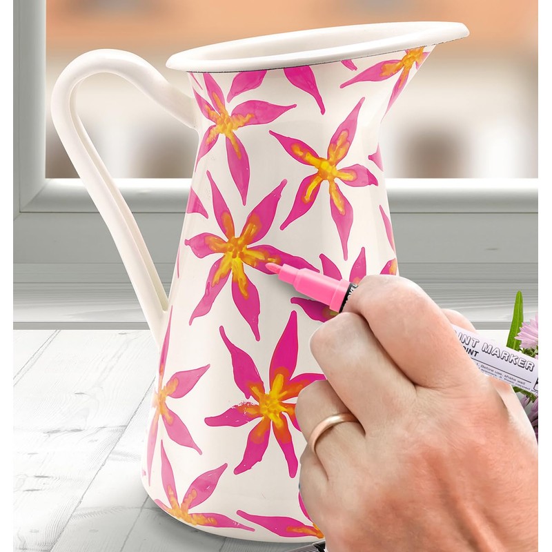 Pentel MSP10 Paint Marker Wallet, Fine 2.9mm Bullet Tip, Standard