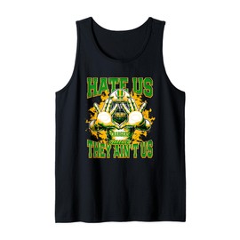 Crest Chargers Logo Hate Us Cause They Ain't HS Tank Top