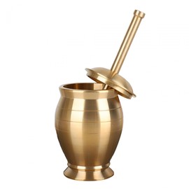 Gralara Copper Mortar and Pestle Set - Easy to Clean and Versatile Spice Grinder
