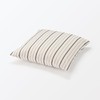 MUJI 76420323 Cotton Washed Cushion Cover for 43 x 43
