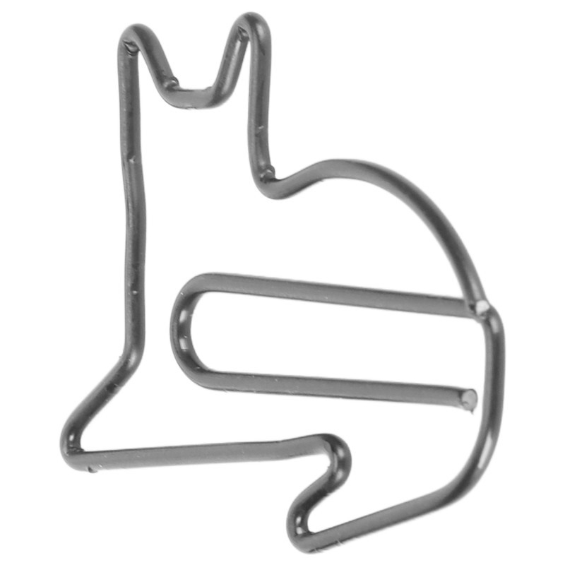 100 Pcs Cute Paper Clips Animal Shaped Fun Bookmark Document