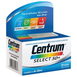 Centrum Select 50+ Multivitamin for Adults over 50 30 tabs