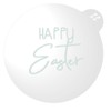 LissieLou Happy Easter Cookie Embosser Icing Fondant Stamp - Clear
